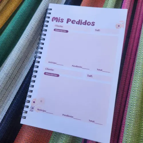 Agenda de Pedidos Modelo 1 — imagen 2