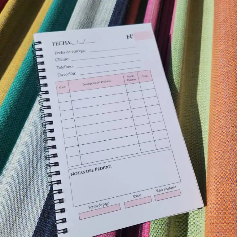 Agenda de Pedidos Modelo 3 — imagen 2