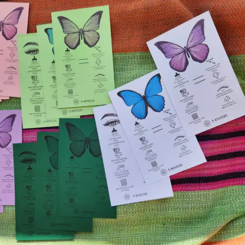 Pack de 100 Tarjetas Lashista — imagen 2