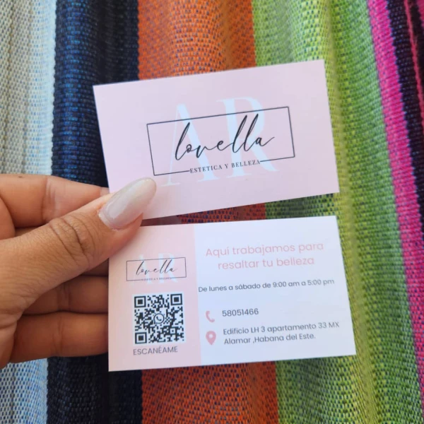 Pack de 100 Tarjetas de Presentación's foto | Lali Papelería |  BizneCubano