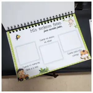 Álbum Safari Modelo para Niños miniatura 4