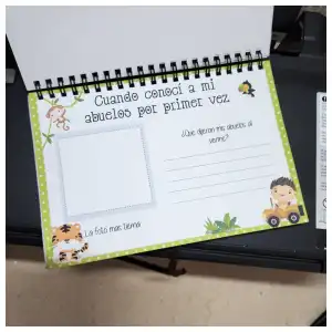 Álbum Safari Modelo para Niños miniatura 7