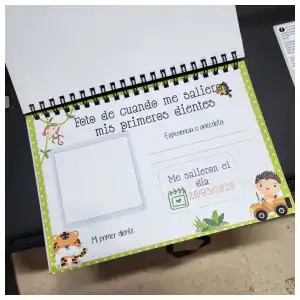 Álbum Safari Modelo para Niños miniatura 2