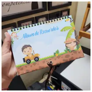 Álbum Safari Modelo para Niños miniatura 1