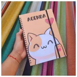 Agenda Gato Naranja miniatura 1