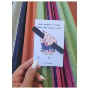 Pack de 100 Tarjetas de Manicuri miniatura 1