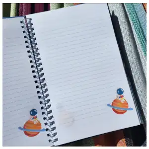 Cuaderno Astronauta miniatura 3