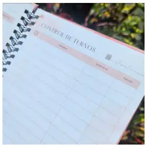 Agenda de turnos Modelo 8 miniatura 3